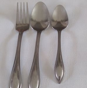 International stainless American bead flatware 3